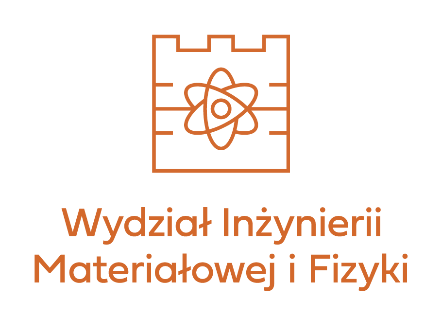 symetrycznelogo Wydziału Inżynierii Materiałowej i Fizyki do stosowania wraz z logo Politechniki Krakowskiej
